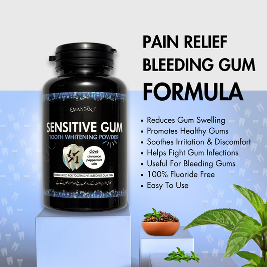 Sensitive Gum - Tooth Whitening Powder
